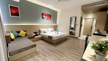 Premier Room, 1 Bedroom | 2 bedrooms, desk, free WiFi
