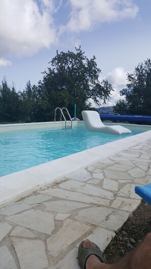 Seasonal outdoor pool
