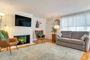 TV, Netflix, streaming services - Walk to Craigville Beach: Cape Cod Gem w/ Patio (Centerville)