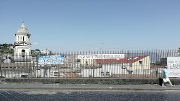 Vue depuis lâhĂ©bergement