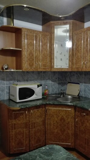 Comfort Apartment, Balcony | Microwave - Apartment in the center on Lenin 30 (Orsha)