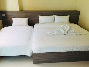 Free WiFi, bed sheets