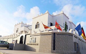 Fassade der Unterkunft