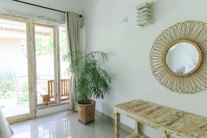 Quarto casal luxo | Área de estar