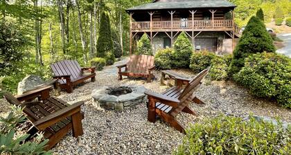 Blick auf die Berge, Feuerstelle, Whirlpool, Spielzimmer, tolle Lage!