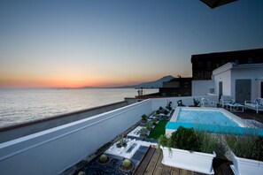 Udsigt fra overnatningsstedet