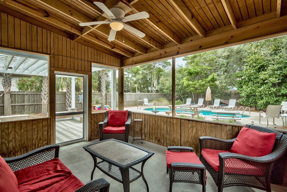 Photo 6 of 6 Bed 6 Bath with Private Heated Pool. 1 block to Beach!