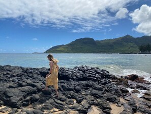 海灘、躺椅、沙灘巾