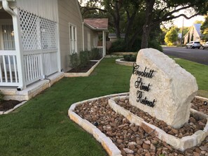 Enceinte de l’hébergement