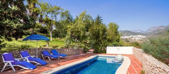 Luxury Villa with Mountain Views.  Private Pool and Stunning Large Garden