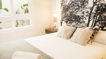 1 bedroom, iron/ironing board, internet, bed sheets