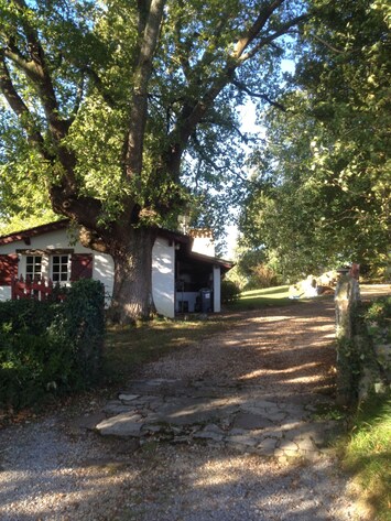 L'arrivée au gîte Itzultipia