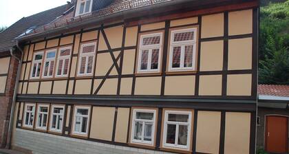 large, newly renovated half-timbered house with garage, pets welcome