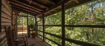 Old World Swiss Cabin Nestled In Woods Ancient Lore & Neyland Stadium Close by