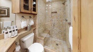 Bathtub, hair dryer, towels