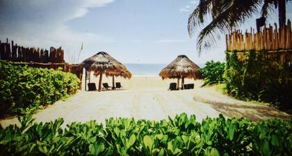 Featuring Ocean Front Sunbathing Terrace.Best View on Tulum Beach!