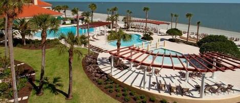 Indoor pool, a heated pool