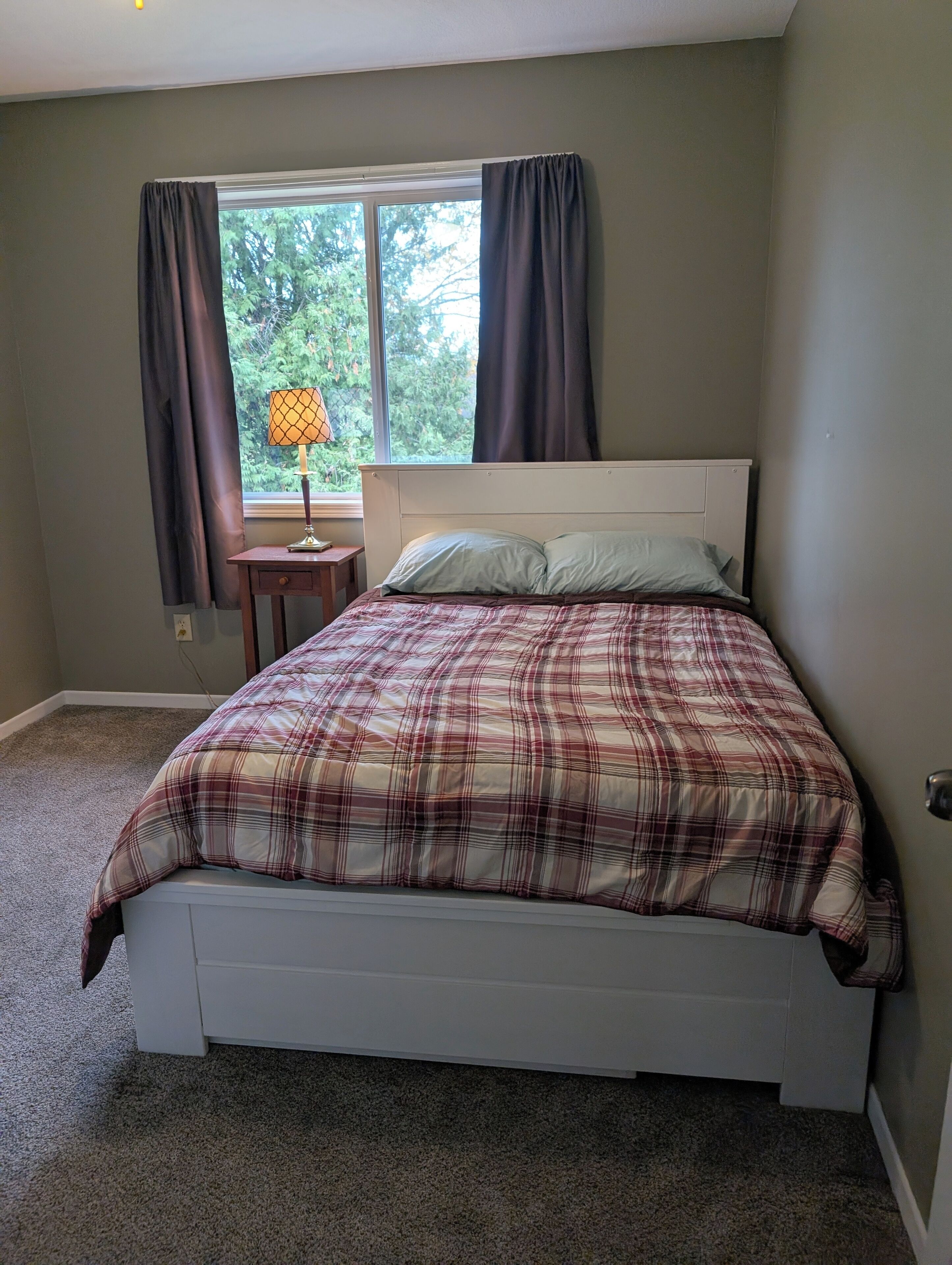 Bedroom 2 has a full/twin trundle bed 