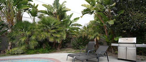 Una piscina riscaldata