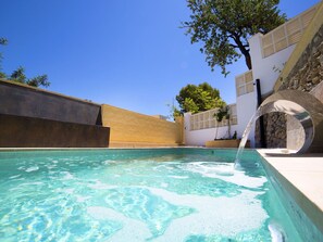 Pool - Wonderful private villa for 7 guests with private pool, WIFI, A/C, TV and terrace (Calpe)