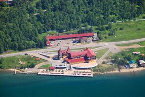 Uitzicht vanuit accommodatie