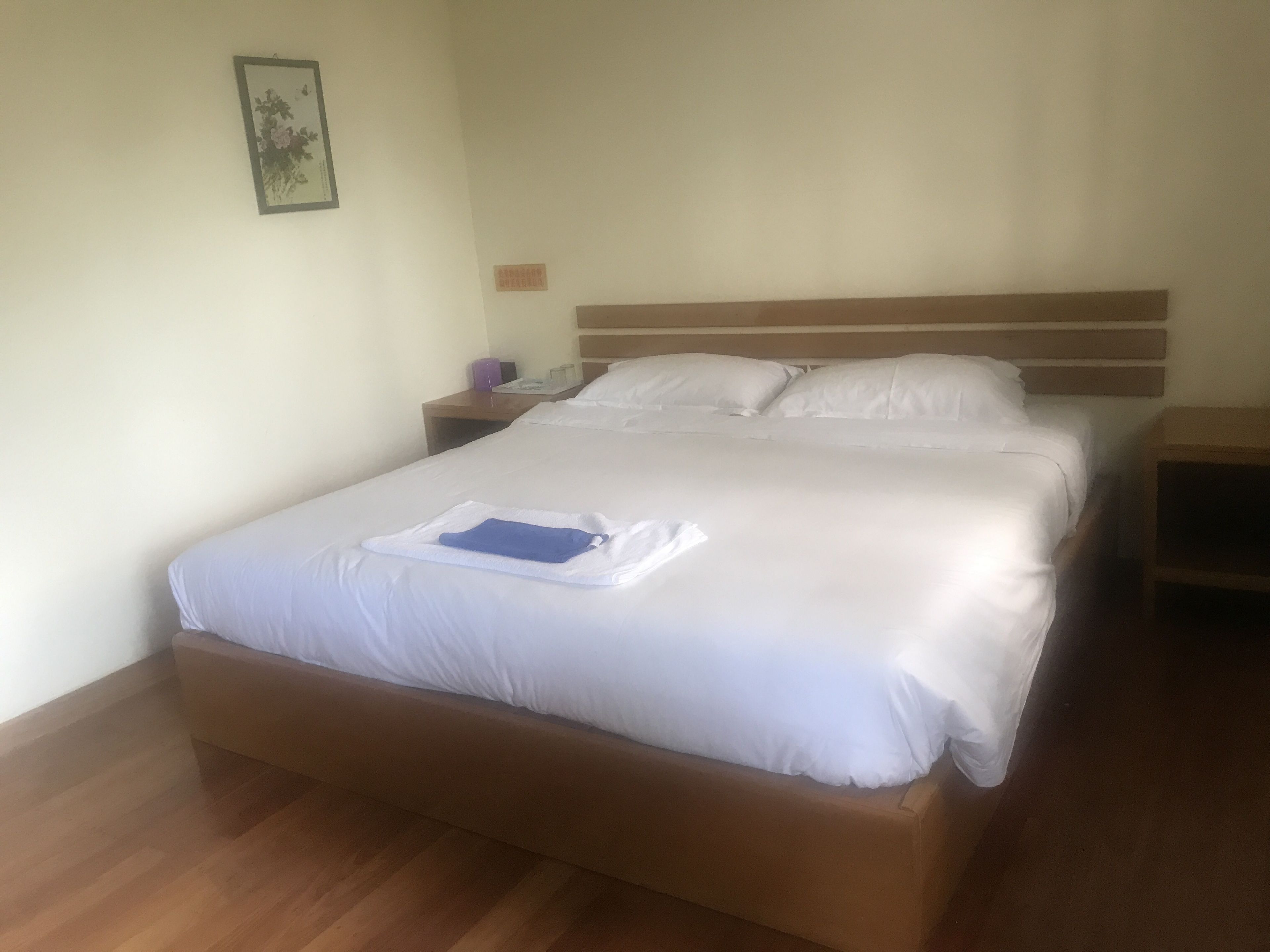 Blackout curtains, iron/ironing board, free WiFi