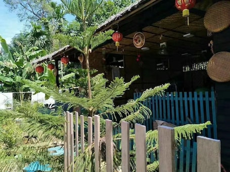 Courtyard. Warm Home