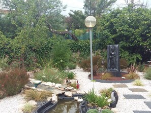 Property grounds - Cozy F2 Apartment with Terrace near Thermal Baths in Lamalou-les-Bains (Lamalou-les-Bains)