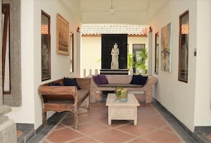 Lobby sitting area