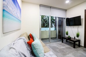 Departamento | Área de sala de estar | Televisión de pantalla plana 