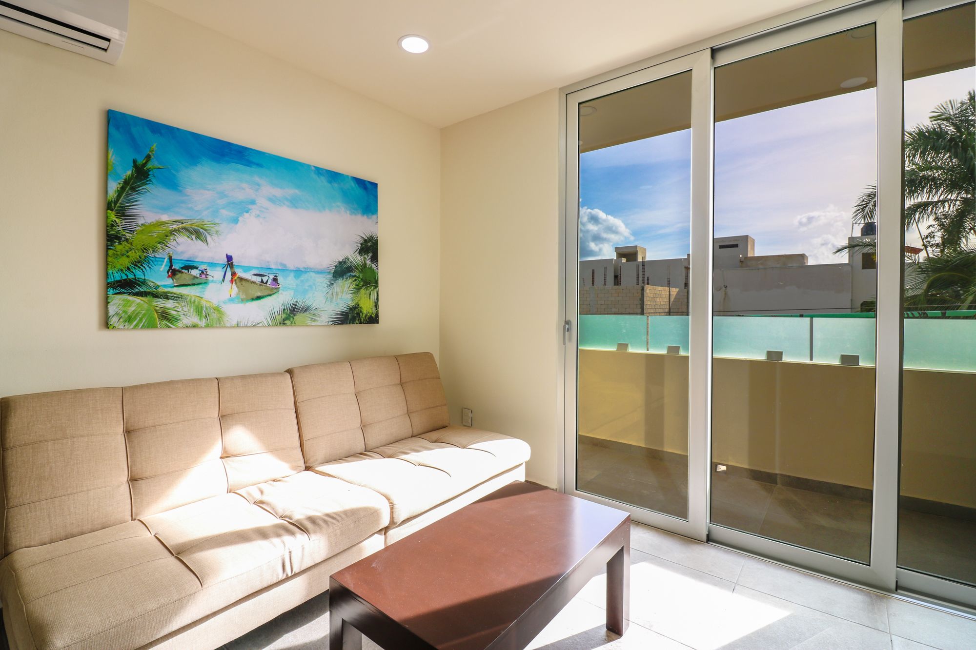 Apartment | Living room | Flat-screen TV