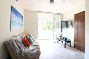 Living room - The Furlough Fur402 (Playa del Carmen)