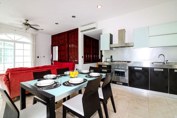 Apartment | Living area - Apartment Castello 1B (Playa del Carmen)