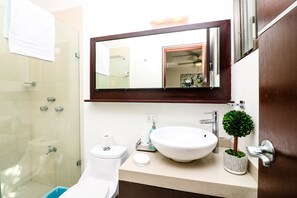 Villa | Bathroom | Shower, free toiletries, hair dryer, bidet - Villa Casa Cuvee (Playa del Carmen)