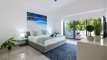 Villa | 6 habitaciones, tabla de planchar con plancha y ropa de cama
