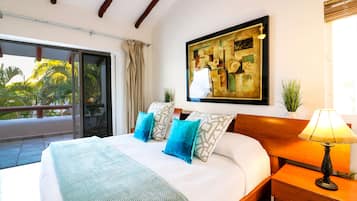 3 habitaciones y ropa de cama