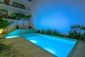Outdoor pool - Apartment Habita 202 (Playa del Carmen)