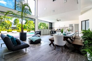Living area - Villa Estrella de Mar (Playa del Carmen)