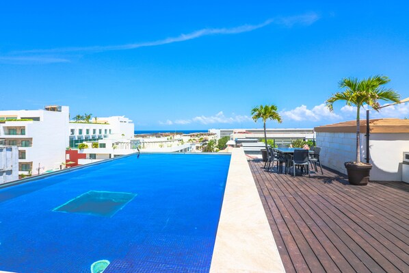 Alberca al aire libre 