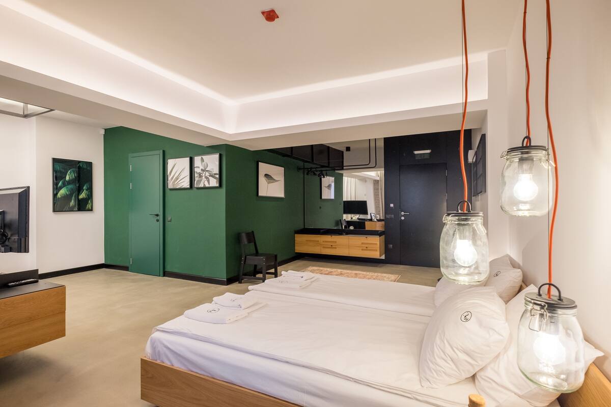 Suite superior | Roba de llit d'alta qualitat i cortines opaques 