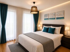 Signature-Apartment, 2 Schlafzimmer, barrierefrei, Stadtblick | Individuell dekoriert, individuell eingerichtet
