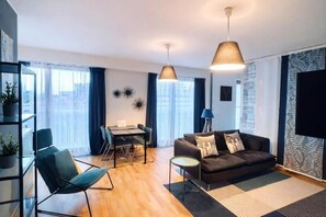 Luxury-Suite, 2 Schlafzimmer, Küche | Individuell dekoriert, individuell eingerichtet