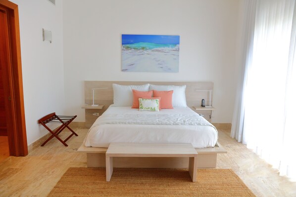 Departamento de lujo, 1 cama King size y sofá cama, para no fumadores | 1 habitación, sábanas de algodón egipcio y ropa de cama de alta calidad