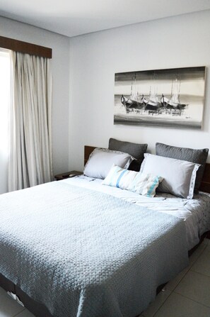 Classic Apartment, 1 Queen Bed | 1 bedroom, blackout drapes, free WiFi, bed sheets - Veredas Rio Quente (Rio Quente)