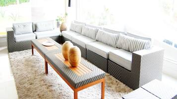 Zona de estar del vestíbulo