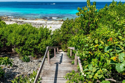 Oceanfront Villa, private pool, gazebo, great diving and snorkeling steps away
