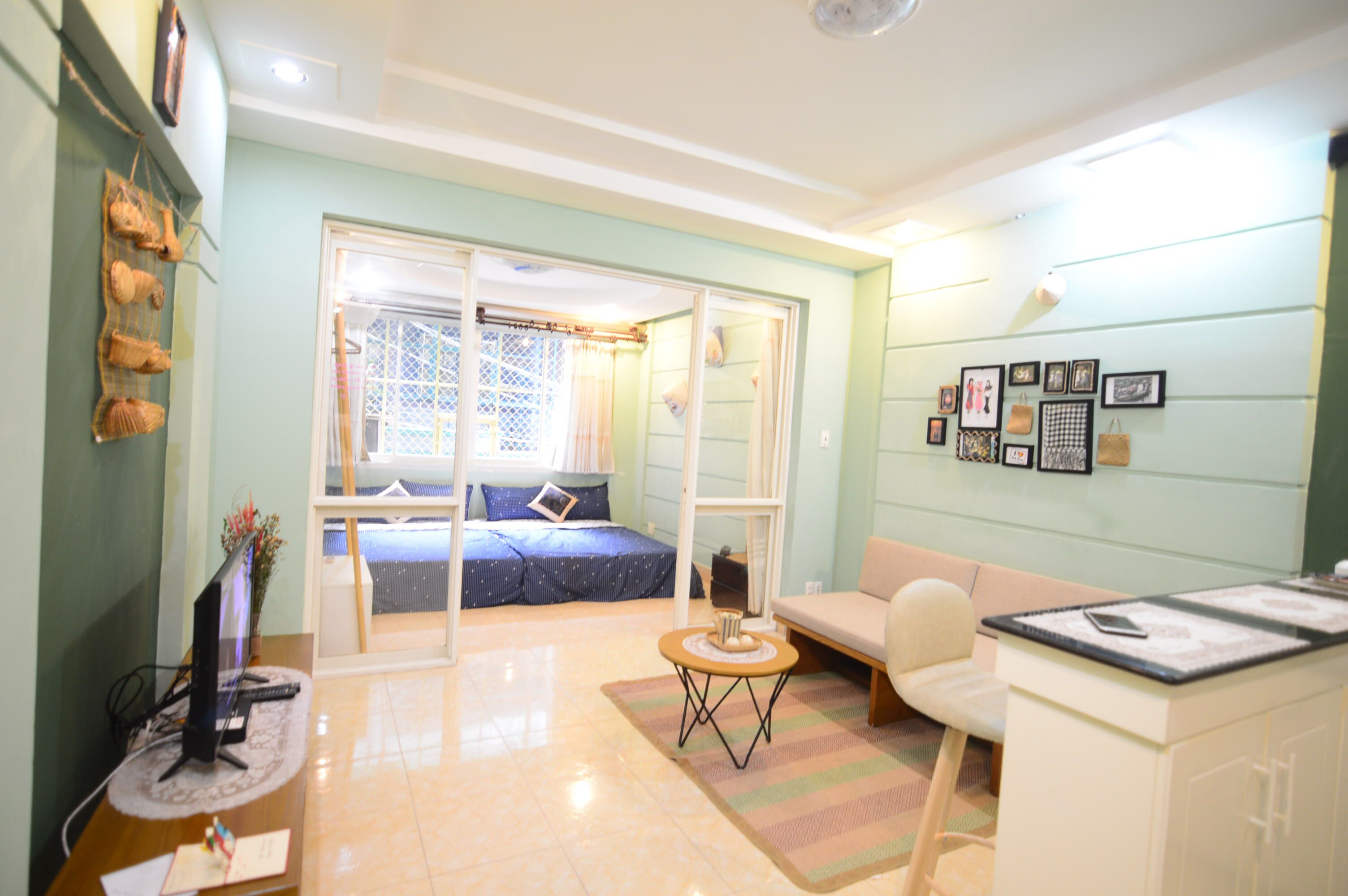 1 bedroom, iron/ironing board, internet