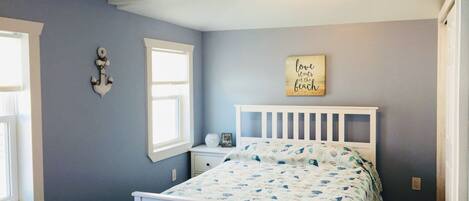 1 間睡房、熨斗/熨衫板、免費 Wi-Fi、床單