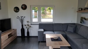 Fernseher, Kamin