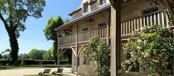 Le Relais du Château de Sonnay, near Chinon: 4**** gites for 12